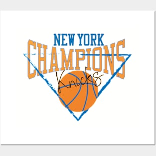 NEW YORK Knicks champions Posters and Art